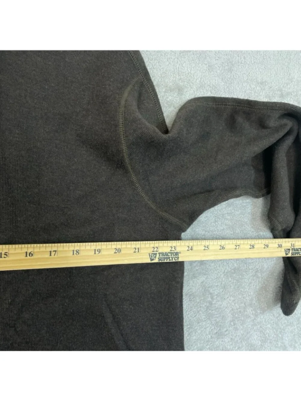 Banana Republic Men's XL Brown 1/4 Zip Pullover Sweater 100% Cotton F1362